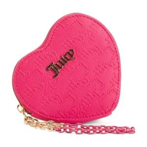 Juicy Couture Vibrant Pink Heart Pouch